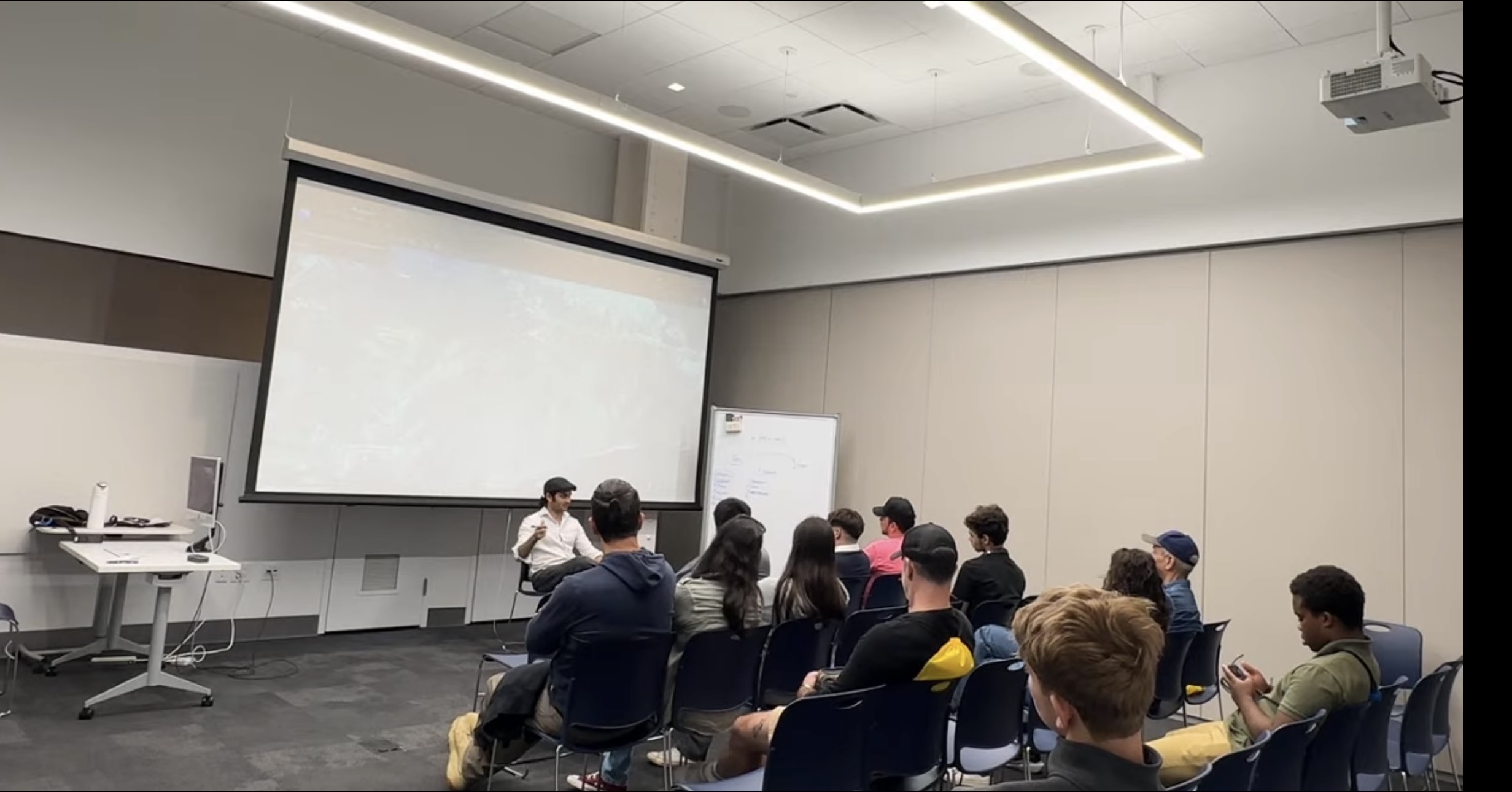 Teaching at NYFA — edit bay